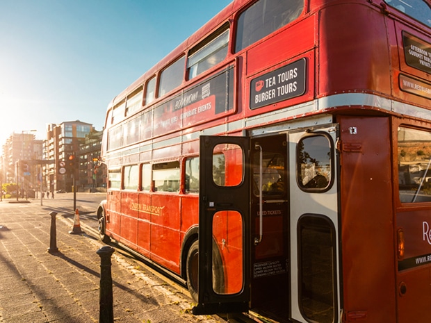 Red Bus Bistro corporate tour bus in Glasgow & Edinburgh