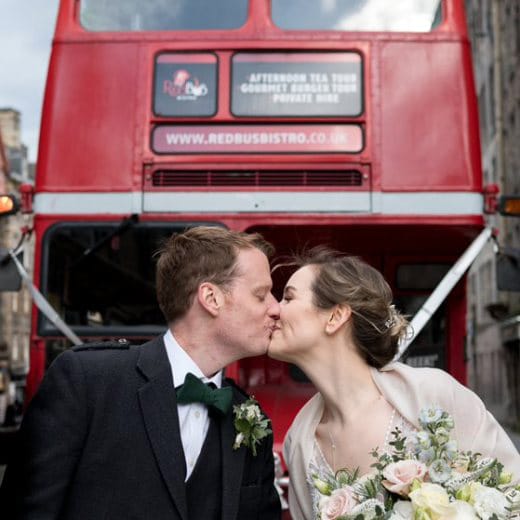 Red Bus Bistro Wedding tours in Glasgow & Edinburgh