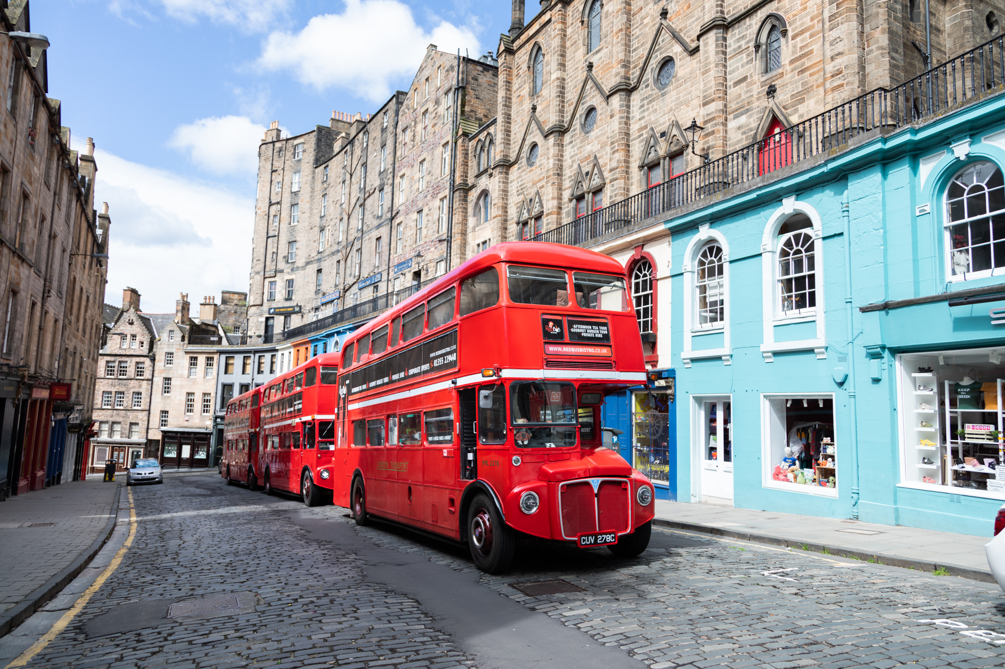 Online Edinburgh Red Bus